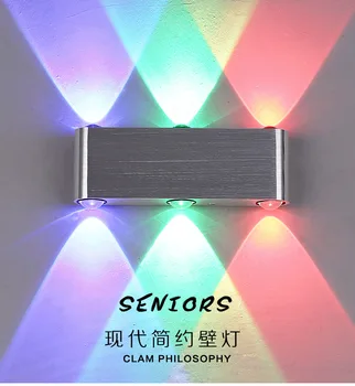 

Modern minimalist led wall lamp living room bedroom background decoration lamp hotel coffee engineering lamp creative indoor