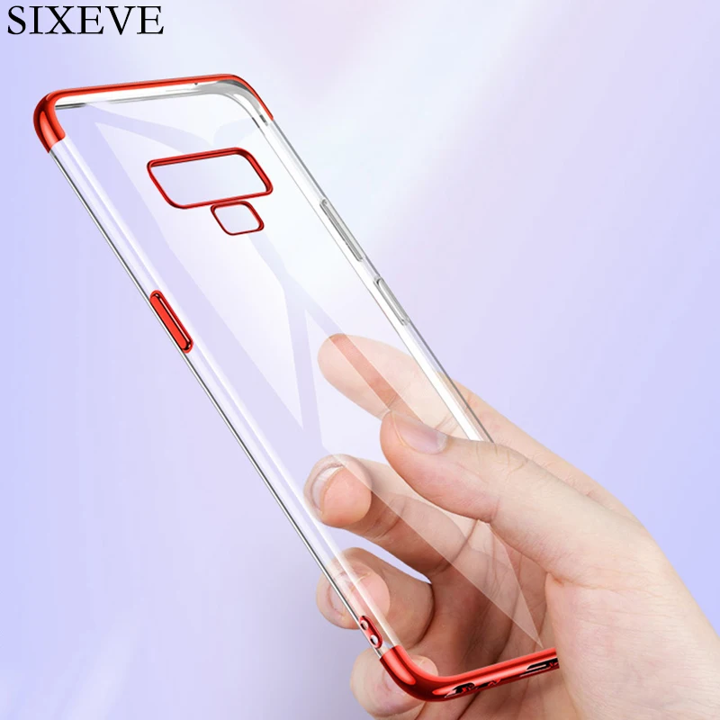 Чехол для Samsung Galaxy S7 Edge S8 S9 S10 S20 Plus Note 8 9 10 A8 A7 A6 2018 A5 A3 2016 2017 coque покрытие силиконовый