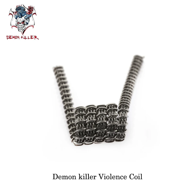 Original Demon killer Violence Prebuilt Coil Clapton AlienV2 Tsuka staple staggered fused vape elektronik sigara For RTA RDA Original Demon killer Violence Prebuilt Coil Clapton AlienV2 Tsuka staple staggered fused vape elektronik sigara For RTA RDA