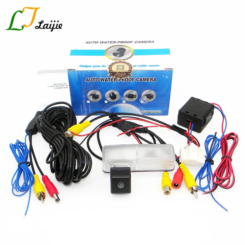 

Laijie Car Reversing Camera For Toyota RAV4 RAV 4 RAV-4 2013~2016 No Spare Wheel On Door / HD CCD Night Vision Parking Camera