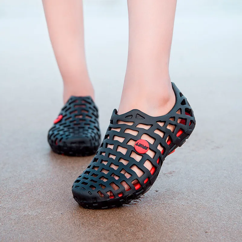 new beach shoes