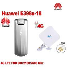 Huawei E398 4G LTE скорость Surf Stick модем Dongle 100 Мбит/с e398u-18 plus 4G LTE 35dbi антенна усилитель двойной TS9 антенна
