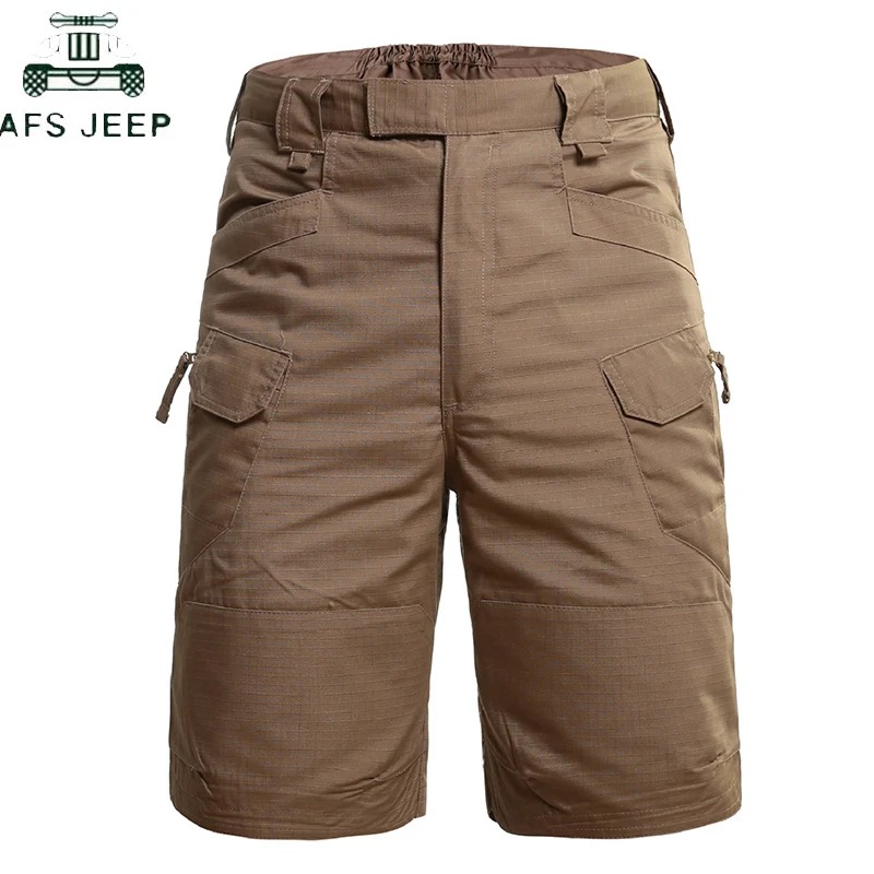 Летний военный армейский боевой тактические шорты мужские хлопковые с несколькими карманами на молнии карго мужские s шорты masculino потертые брюки