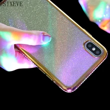 Роскошный Алмазный Мягкий силиконовый + Блестящий блестящий