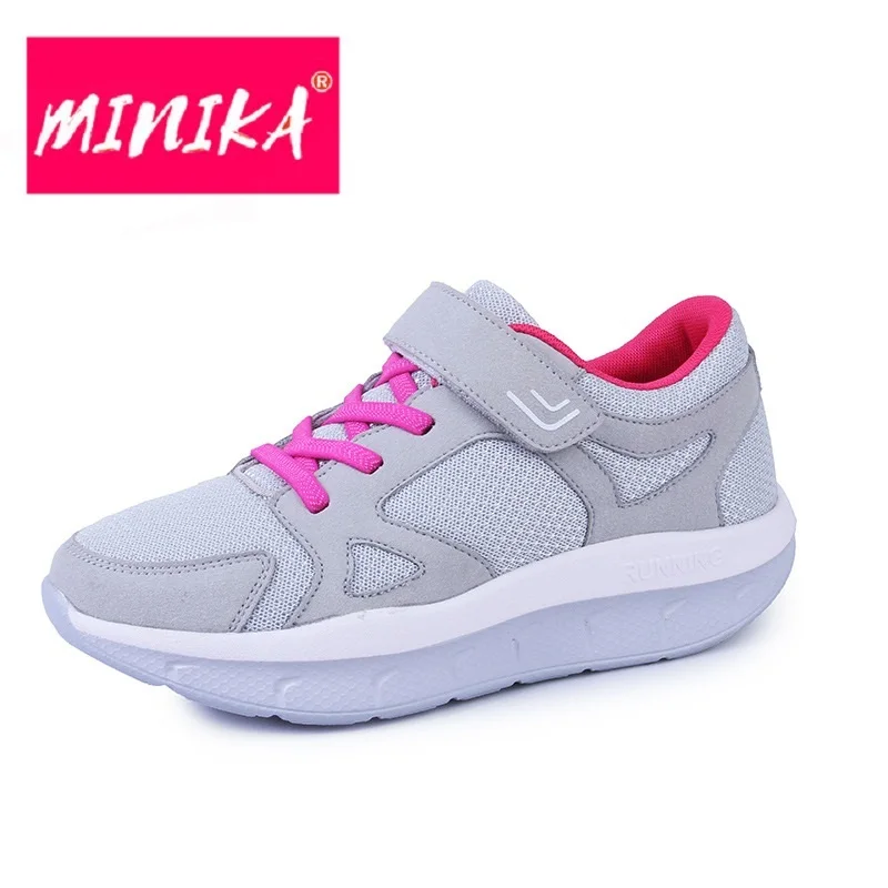 Comfort Women Walking Shoes Breathable Wearable Run Swing Light Female Platform Sport Sneaker Aa11004 | Спорт и развлечения