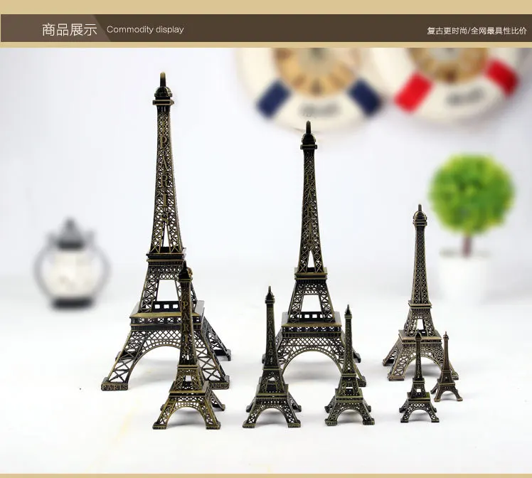 Paris Eiffel Tower Wine Bar Model Of The Living Room Decoration