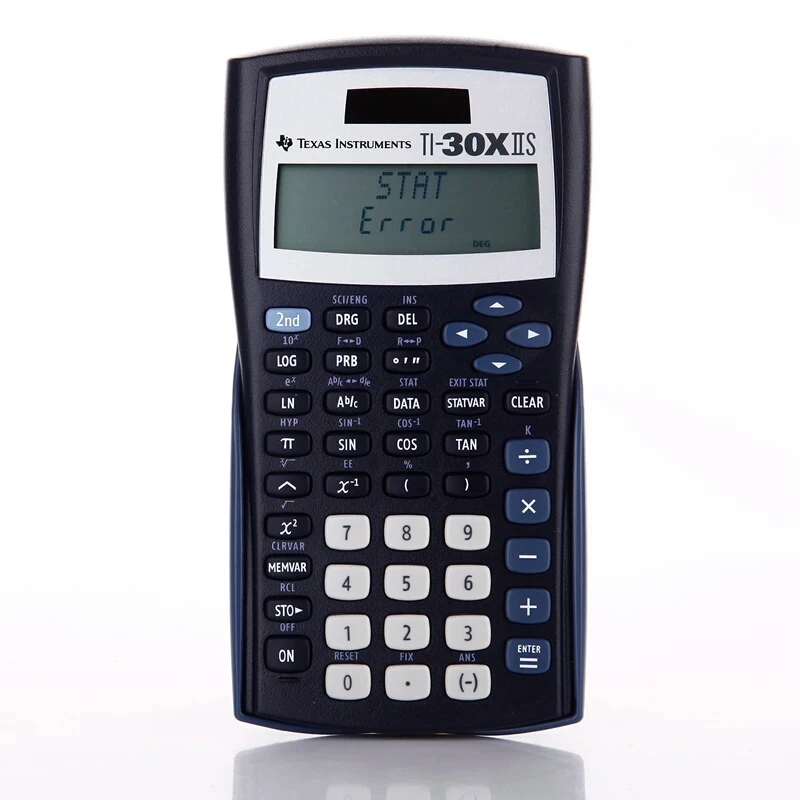 Texas Instruments TI-30XIIS Student Science Function Calculator Exam Application Multi-Functional Auxiliary Learning