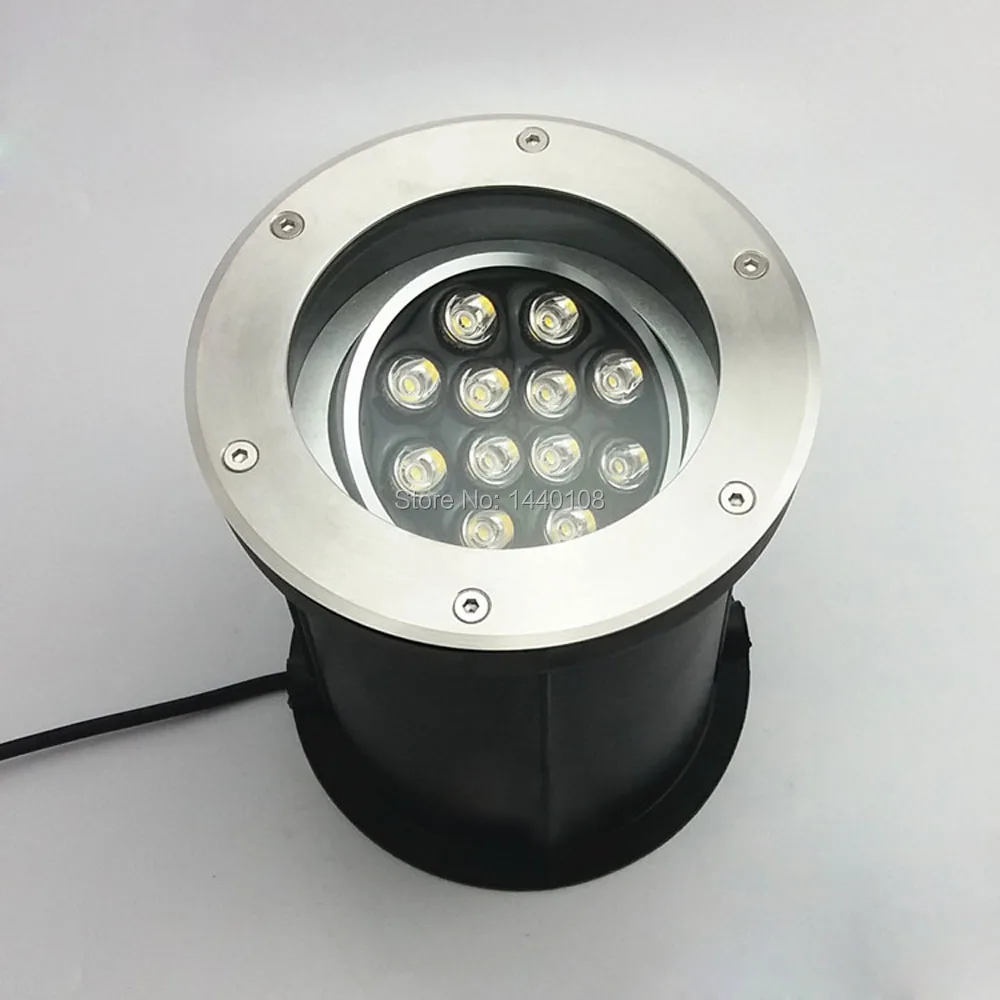 Adjustable Dimmable 12w AC110V 220V IP68 Underground Foco