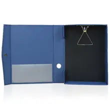 Из искусственной кожи A4 бумажная папка для файлов пружинный стальной зажим коробка для файлов 300 штук бумажная емкость органайзер для документов