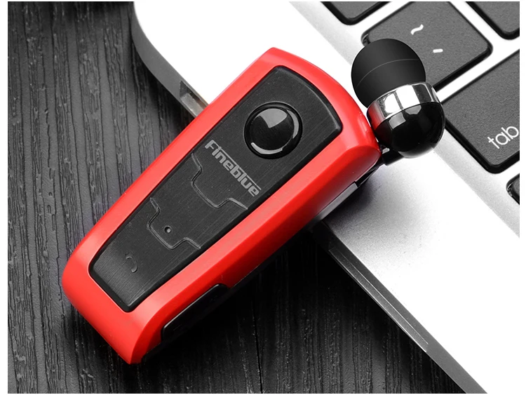 Najtaniej Oryginalny Fineblue F910 bezprzewodowy zestaw słuchawkowy Bluetooth V4.0 douszne wibracyjne Alert nosić klip ręce słuchawki gratis dla smartfonów