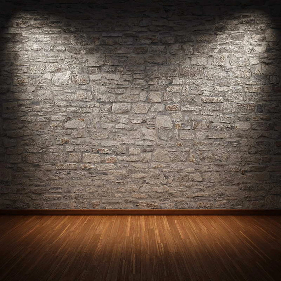 Laeacco Customizable 5x7ft Vinyl Photography Background Wood Floor and Brick Wall Scene 1.5X2.2m Backdrop Photo Studio Props Laeacco Customizable 5x7ft Vinyl Photography Background Wood Floor and Brick Wall Scene 1.5X2.2m Backdrop Photo Studio Props