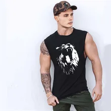 GYMPXINRAN брендовая мужская майка тренажерные залы фитнес тощий хлопок рубашка без рукавов Crossfits Одежда Мужской Стрингер майка