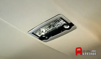 

Stainless Steel Chromium Styling Interior Rear Reading Light Lamp Cover Trims 2pcs For BMW X6 E71 2009 2010 2011 2012 2013 2014