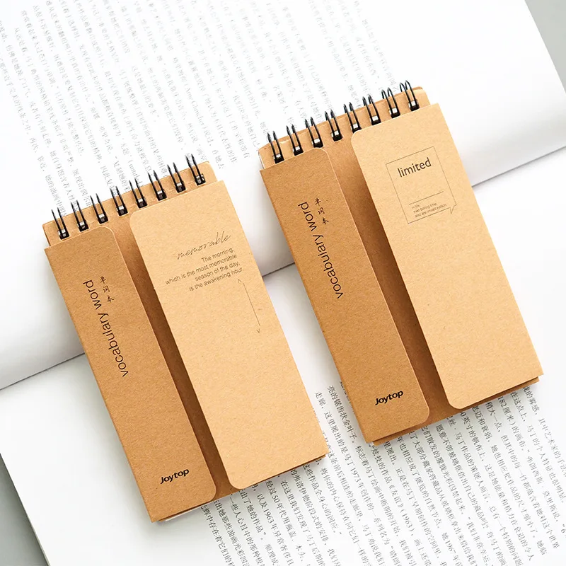 

Simple Style Vocabulary Notebook Kawaii Words Book Language learning Memory Book For Student School Tool Stationery