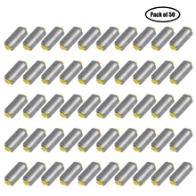 Blusea 50 шт рыболовные грузила провода вес 1/2/2,5/3/3,5/4g для бас судак толстый рыболовные снасти аксессуары для инструментов