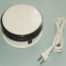 Merchandise Display Base 360 Degree Electric Rotating Turntable for Photography 15cm Automatic Revolving Platform