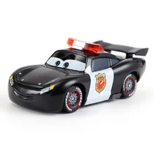 3 Disney Pixar carros Relâmpago McQueen Carros de Polícia Diecast Metal Toy Car 1:55 Presente das Crianças Frete Grátis