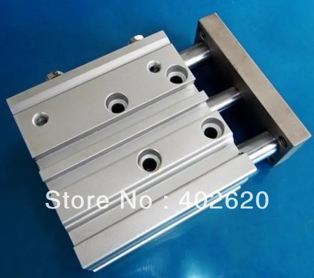 

5pcs/lot, SMC style, 32mm bore, 30mm stroke MPGM32-30,three shaft pneumatic cylinder free shipping