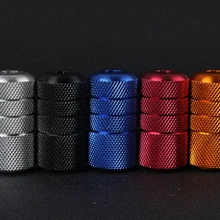 YILONG с фокусным расстоянием 25 мм рифленой твист-велосипедный алюминиевый замок насадки для тату для татуировки