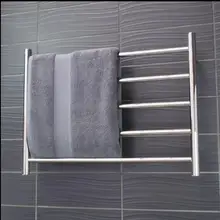 Сияющий полотенцесушитель лестница Круглая 5 бар 420 мм* 600 мм* 112 мм