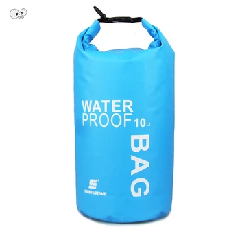 

10L Ultralight Waterproof Bag Dry Bag Outdoor PVC Kayaking Drifting Rafting Storage Pack River Trekking Floating Swimming Sack
