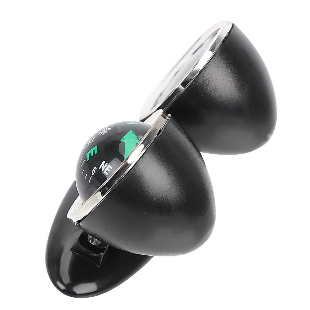 YOSOLO 2 in 1 Compass Thermometer Direction Dashboard Ball Car Ornaments Guide Ball Vehicle Automotive Accessories YOSOLO 2 in 1 Compass Thermometer Direction Dashboard Ball Car Ornaments Guide Ball Vehicle Automotive Accessories