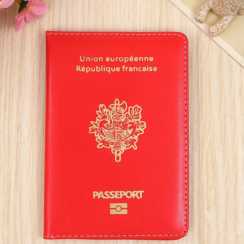 Женский кошелек из искусственной кожи для путешествий яркая обложка чековой