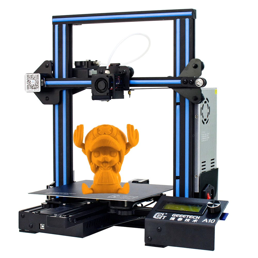 GEEETECH 3D طابعة A10 فتح مصدر سريع الجمعية 0.4 مللي متر فوهة 220*220*260 مللي متر 180 مللي متر/ثانية خيوط الاستشعار PLA LCD2004 مع FDM CE GEEETECH 3D طابعة A10 فتح مصدر سريع الجمعية 0.4 مللي متر فوهة 220*220*260 مللي متر 180 مللي متر/ثانية خيوط الاستشعار PLA LCD2004 مع FDM CE