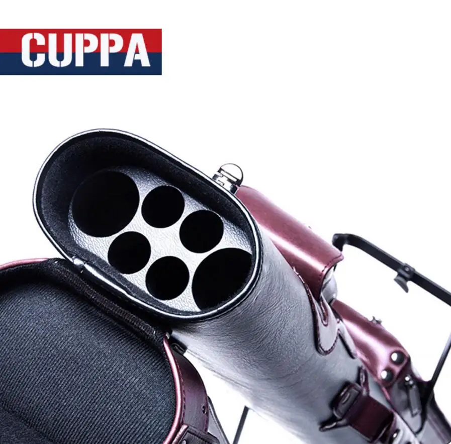 Новинка чехол для бильярдного кия Cuppa на 2 пуговицы с 4 валами Стильный 6