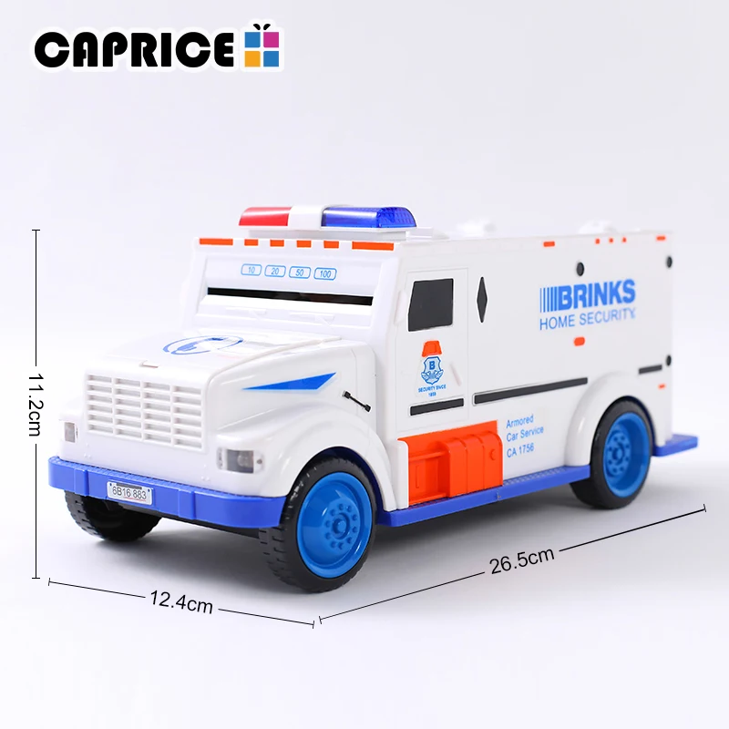 Автомобильная копилка цифровая детская игрушка коробка для денег сберегающие