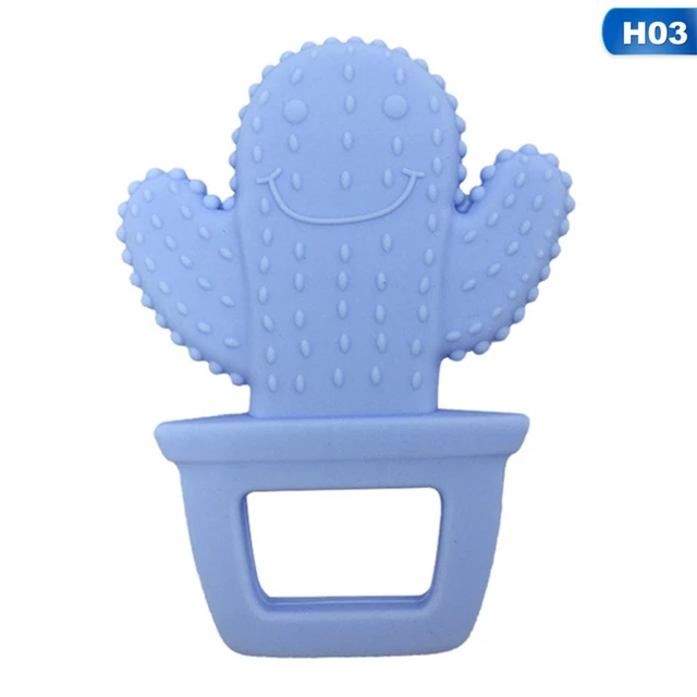 cactus silicone teether