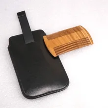 2016 New Arrival Sandalwood Comb- Wooden Anti-static Handmade Pocket Unisex Hair and Beard Brush