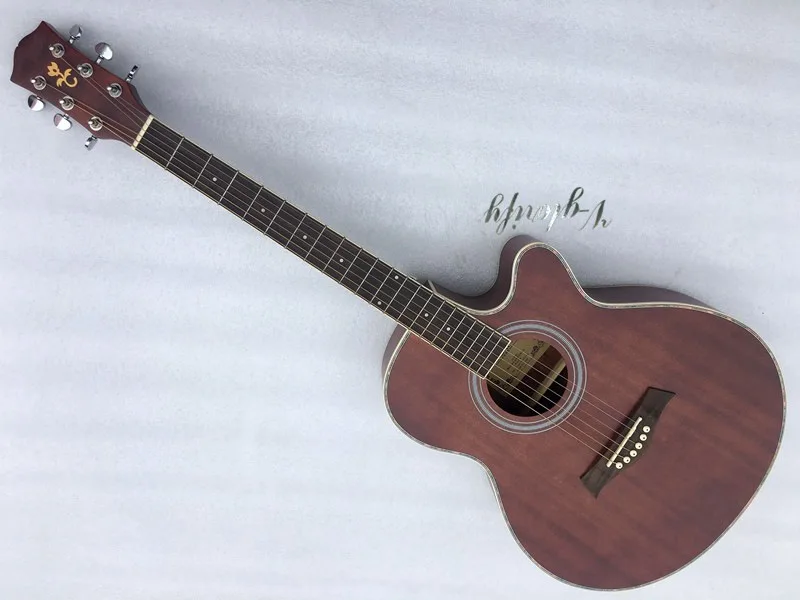 

good quality 41 inch acoustic guitar full basswood, China factory guitar
