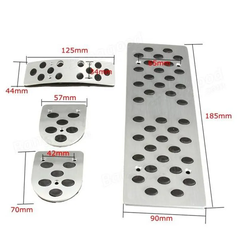 Подставка для ног KOWELL S Line MT тормоз Audi A4 A4L A5 A6 A6L A8 A8L B6 B7 B8 Q5|car pedal pad|pedal padsclutch |