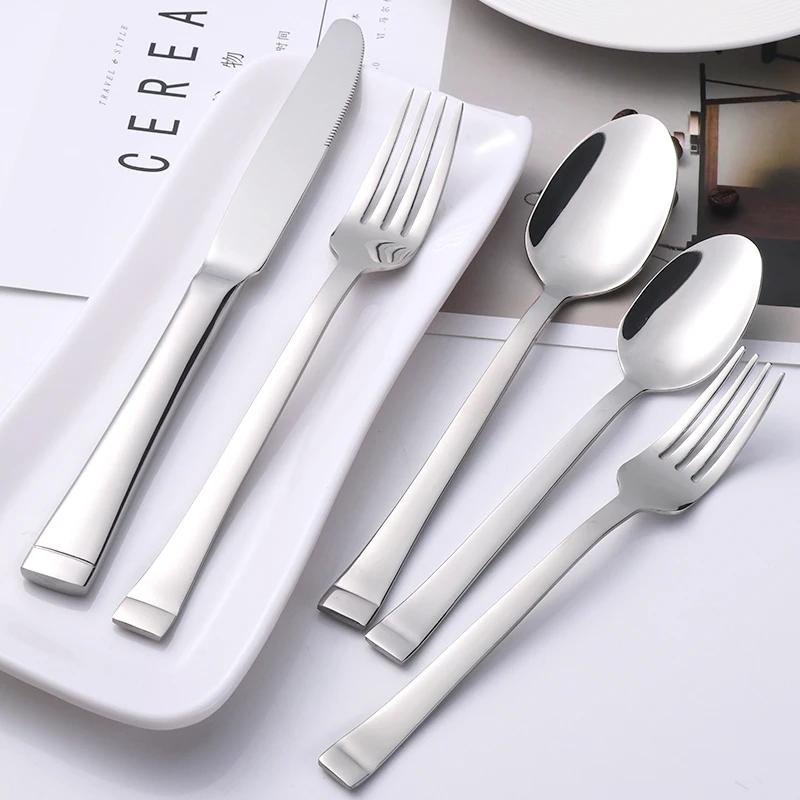 Набор столовых приборов из нержавеющей стали 20 шт./компл.|christmas dinnerware sets|steel cutlery