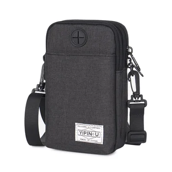 

Neck Hanging Bags Multifunctional Waist Bag Adjustable Belt Waterproof Phone Bags with Earphone Hole FA$3