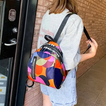 

Fashion Ladies Classic Versatile Nylon Waterproof Backpack Student Bag Backpack School Bag Waterproof Laptop mochila impermeable