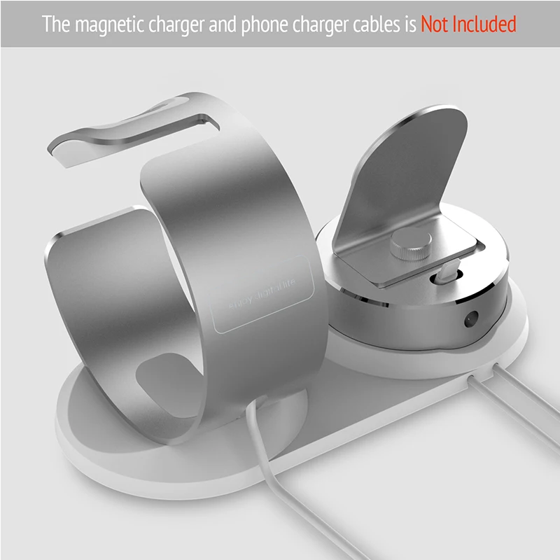 Мобильная поддержка настольное зарядное устройство для iphone Зарядка 3 в 1 держатель телефона для apple watch подставка зарядная док-станция для airpods