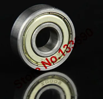 

High Quality 5 PCS 6000ZZ 10x26x8 mm Metal Shielded Ball Bearing Bearings 6000Z 80100