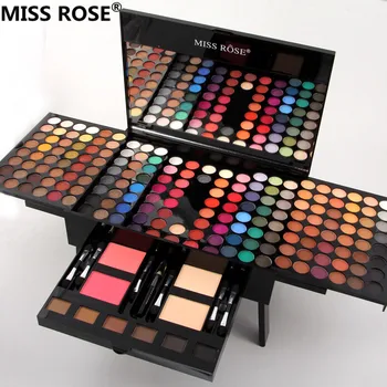 

eyeshadow palette case makeup set of 180 colors eye shadow matte shimmer Piano box Blush powder 6 color bronzer blockbuster