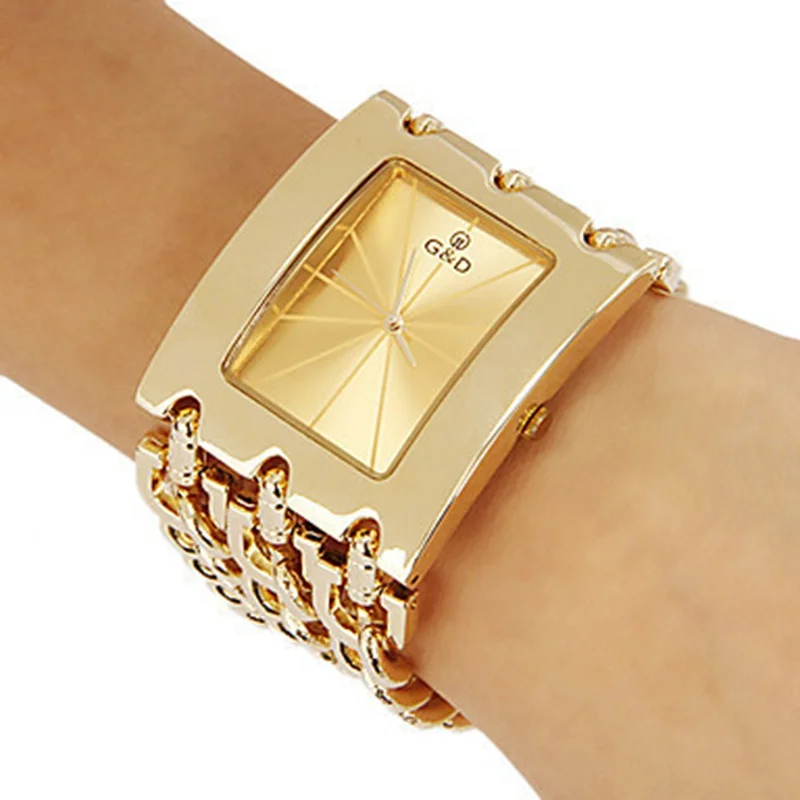 Prix pour Marque Nouveau 2017 Chaîne en acier Inoxydable de mode montre en or femmes montres quartz montres Prix pour Marque Nouveau 2017 Chaîne en acier Inoxydable de mode montre en or femmes montres quartz montres