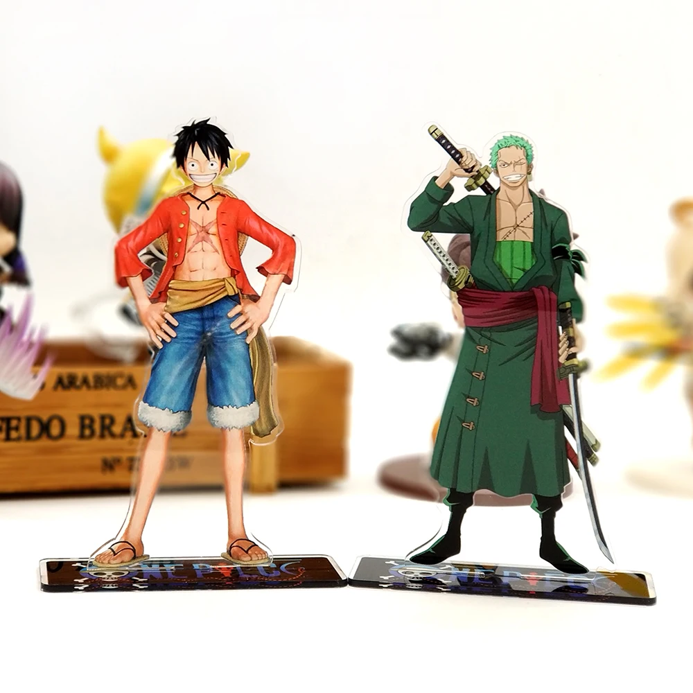 Love Thank You One Piece модель Луффи Зоро двойная пластина держатель торта Топпер аниме