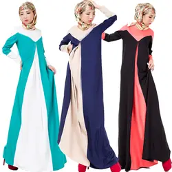 Мусульманское Абаи платье для женщин Исламская одежда, мусульманские женщины кафтан хиджаб Абаи Дубай Кафтан hjjiab мусульманских Абаи
