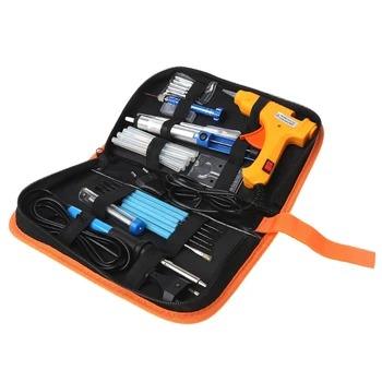 

BENGU 11-in-1 EU 220V 60W Adjustable Temperature Electric Soldering Iron Welding Repair Kit