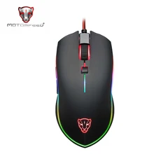 Motospeed V40 Programmable 4000 DPI Gaming Gamer Mouse USB Computer Laptop PC Wried Optical Mause Backlit Breathe LED for PC