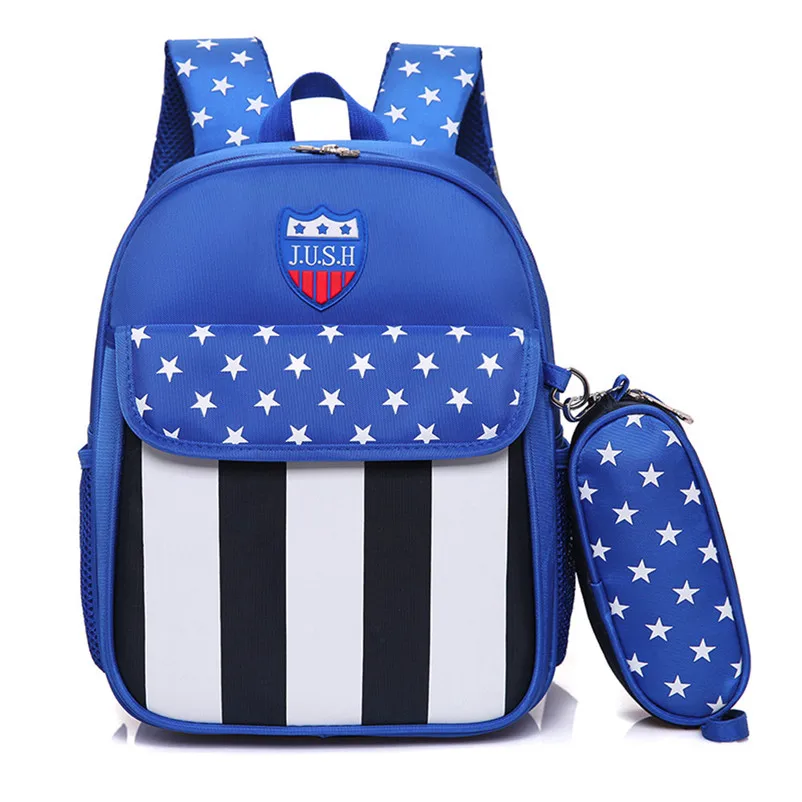 Cute Baby Girls Kids Backpack Star Striped Heart Dot Backpack Toddler
