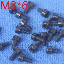 M3*6 Black 1pcs Nylon Inner Hexagon Socket Head Cap Screws 6mm Plastic Bolt Insolation brand new RoHS compliant PC/board DIY M3*6 Black 1pcs Nylon Inner Hexagon Socket Head Cap Screws 6mm Plastic Bolt Insolation brand new RoHS compliant PC/board DIY