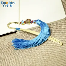 Марка металла облако закладки Китайский Синий Закладки Творческие закладки Одежда высшего качества школьные канцелярские письменные принадлежности для книги M148