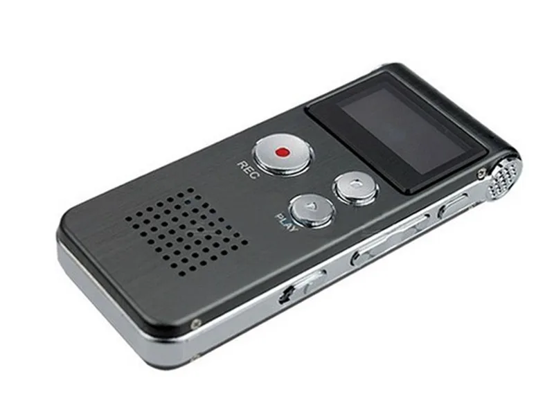 8 ГБ диктофон USB флэш цифровой аудио Профессиональный голосовой активированный Диктофон поддержка 650Hr Диктофон MP3 плеер
