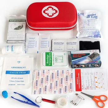 

[BAG] Upgraded Outdoor Emergency Survival First Aid Kit Gear for Home Office Car Boat Camping Hiking Travel or Adventures